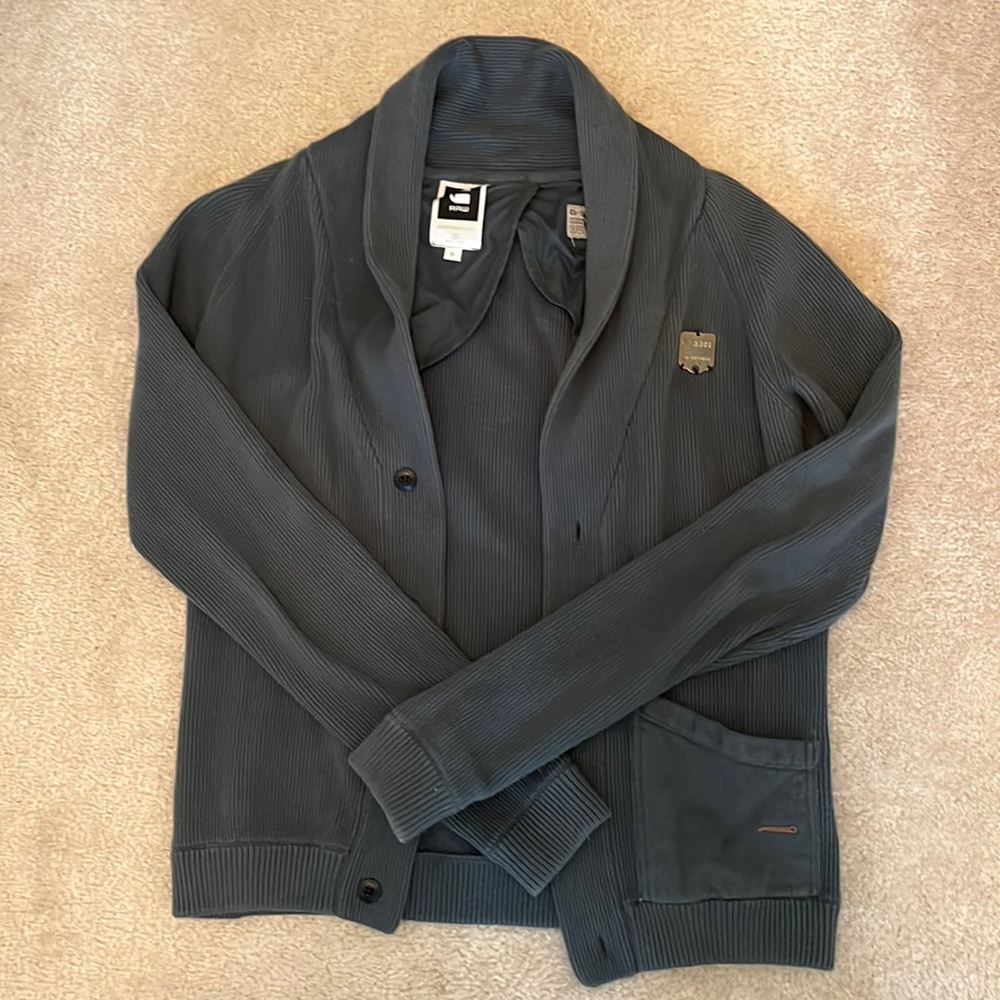 GStar vintage ribbed cardigan. Womens medium.